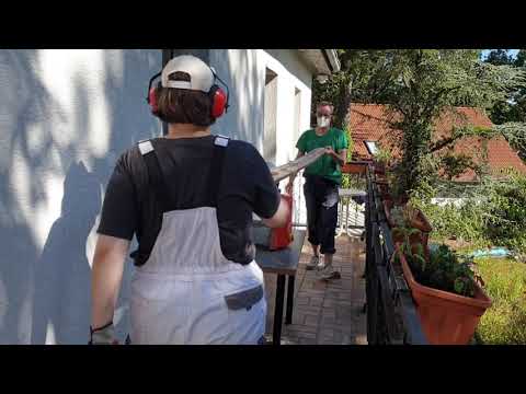 ChaClem renovation: 100 year old wood floor restoration & starting the bedroom makeover [timelapse]