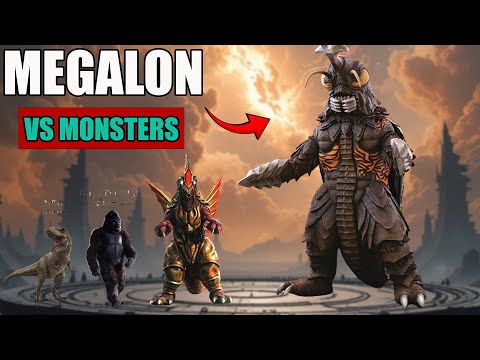 Megalon vs Every Giant Monster Ever | Size Comparison 2025
