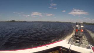 preview picture of video '71 Carlson Challenger 115 Mariner Open Water Test'