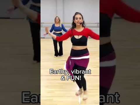 Belly Dancing to “Ah Leflak” | Egyptian Saidi Style 💃🎶 Learn with Me! #bellydance #dance