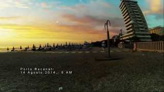 preview picture of video 'Buongiorno Porto Recanati - Timelapse GoPro'