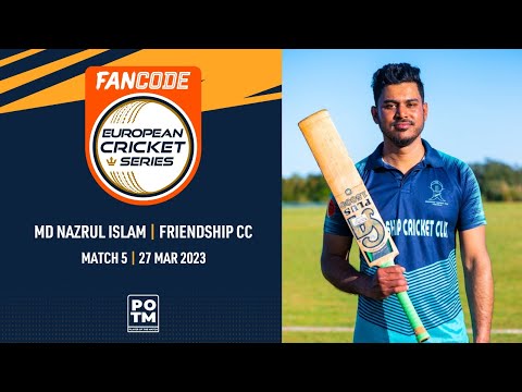 POTM:Md Nazrul Islam (FRD) OEI vs FRD | Highlights | FanCode ECS Portugal, Santarem 2023 | ECS23.113