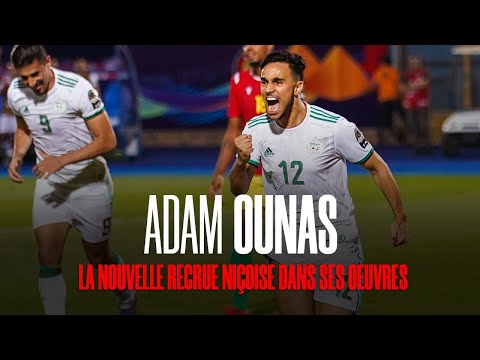 Adam Ounas (OGC Nice) dans ses oeuvres