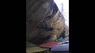 Video thumbnail of Bang On, V12. Black Mountain