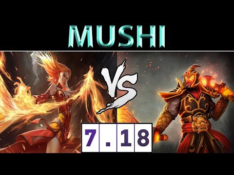 Mushi [Lina] vs [Ember Spirit] ► SEA Ranked ► Dota 2 7.18