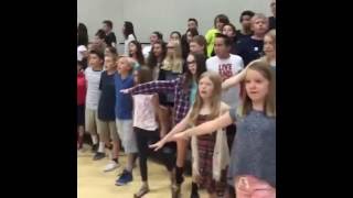 Kids Sing Watch Me Whip With Swaggy Dab At The End
