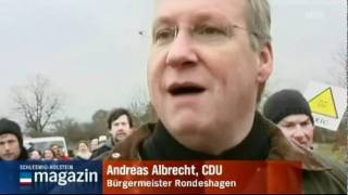 preview picture of video 'Asbest-Transport | NDR SH | Demo Berkenthin 2011-11-27'