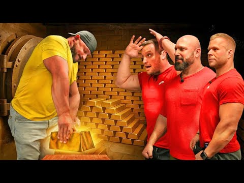 KFD TEAM vs. MYSTERIOUS GOLD BAR! Nobody Knows How Much It Weighs…