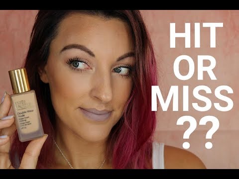 NEW Estee Lauder Double Wear Nude water fresh foundation review/demo
