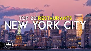 The Top 20 BEST (Fine Dining) Restaurants in New York City (NY), USA (