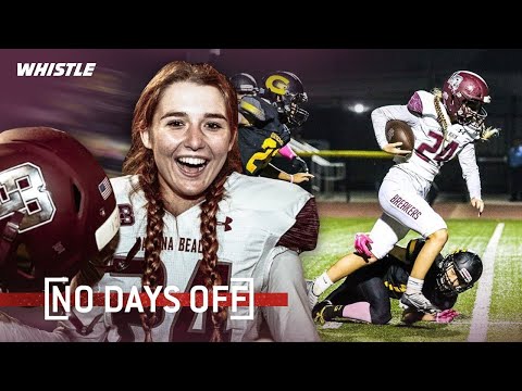 17-Year-Old Female Football TOUCHDOWN QUEEN 👑