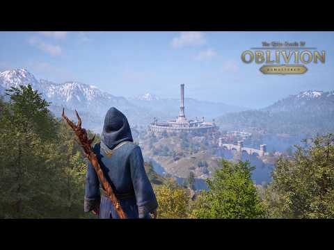 [4K] Calm Walk Across Cyrodiil | Oblivion Remastered Music & Ambience