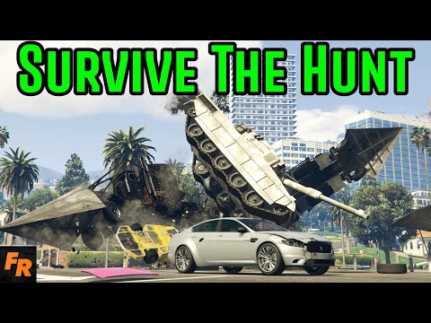 Gta 5 Challenge - Survive The Hunt No Limits