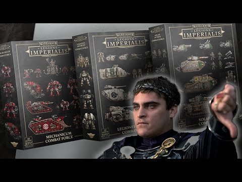 GW’s New Legions Imperialis Combat Forces Flop Hard in Latest Horus Heresy Fail #warhammer40k