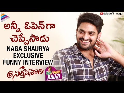 Naga Shaurya Exclusive FUNNY Interview | @Nartanasala Telugu Movie | Naga Shourya | Telugu FilmNagar Video