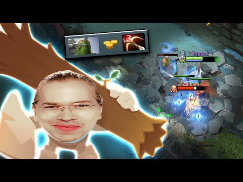 This is how Topson really plays TINY MID 😈