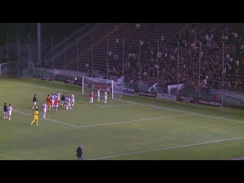 Arezzo-Gavorrano 0-2, la sintesi della partita 