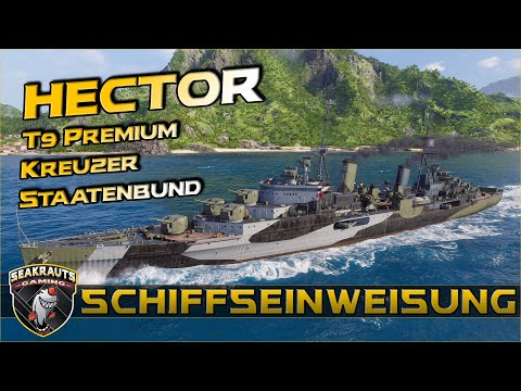 HECTOR [T9 CL] - Review in Kapiteln! - World of Warships [Deutsch]