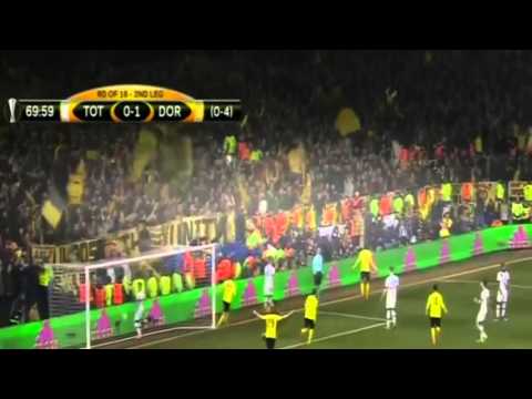 Borussia Dortmund vs Tottenham  2 1 All Goals & Highlights Europa League 17 3 2016