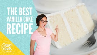 moist vanilla cake recipe from scratch