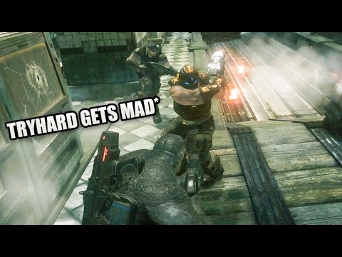 Made A Tryhard on Gears of War Rage Quit* - Gears of War ULTIMATE EDITION