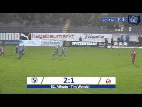 Highlights: Sportfreunde Lotte - Rot Weiss Ahlen (3:1)