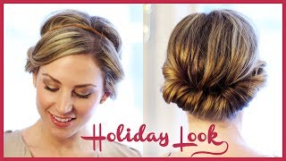 Holiday Look:  5 Minute Hair Tutorial / Collab w/ Nicole Kovach!