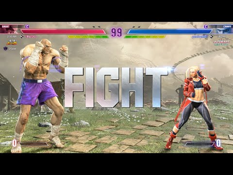 Street Fighter 6 🔥 BLAZ (Sagat) Vs PATADA VELOZ (Cammy)🔥SF6 High Level Matches!