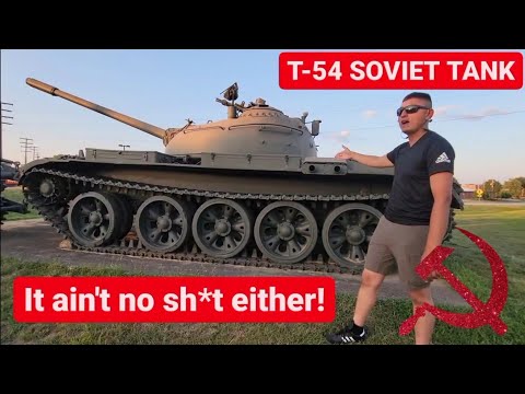 T-54 SOVIET TANK a close look and then a rant about God knows what (Cold War era!)