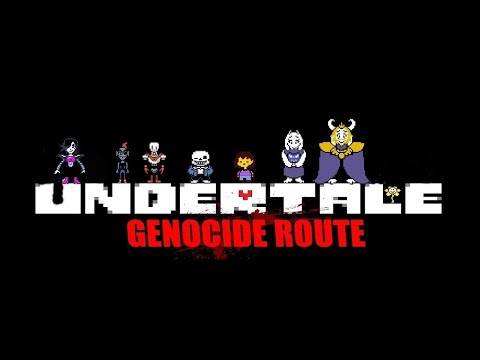 [eng] Undertale | Full genocide route playthrough (No commentary) [1080p 60 fps]