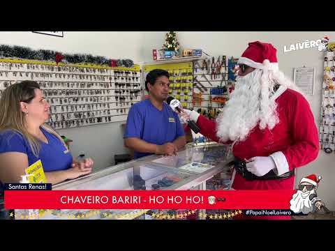 PAPAI NOEL LAIVÊRO - CHAVEIRO BARIRI