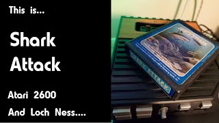 This is Shark Attack for the Atari 2600