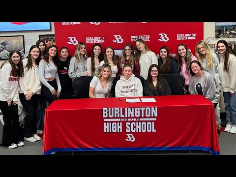 Burlington High School Senior Accepts Scholarship to UMASS | Burlington ...