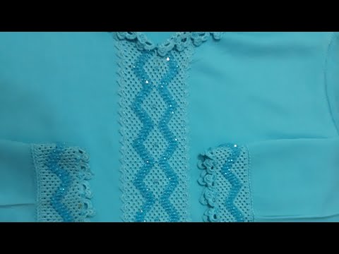 دروس في تعليم كروشي#الجزء3 في نصف طوق ٠موديل كروشي الكوزة المنبتة بلعقيق