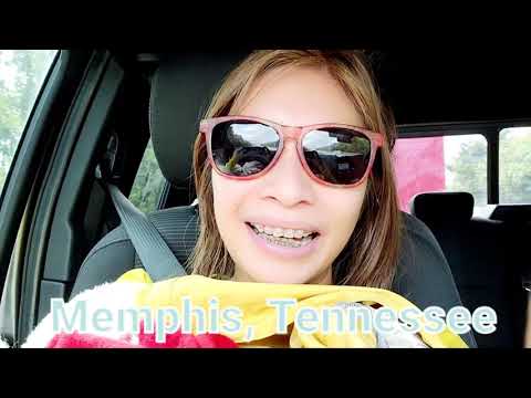 Driving Through Downtown of Memphis, Tennessee| Mississippi River | Bass Pro Shop Pyramid (Valentus)