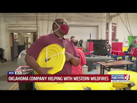 Blind, low-vision Oklahomans contribute to West Coast wildfire battle