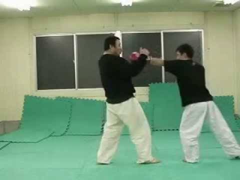 合気道：ジャブへの一教　Ikkyo” to the jab