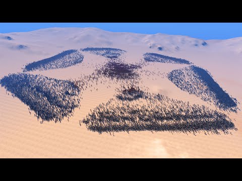 UEBS - SPARTANS SURROUNDED BY 6 FACTIONS  - Ultimate Epic Battle Simulator