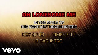 Kentucky Headhunters - Oh Lonesome Me (Karaoke)