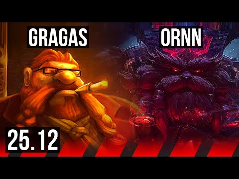 GRAGAS vs ORNN (TOP) | 4/1/9 | KR Master | 25.12
