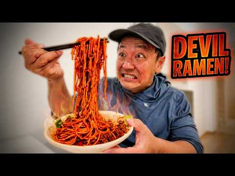 Europe's SPICIEST RAMEN! 24 Hour Local NOODLE TOUR in Berlin Germany