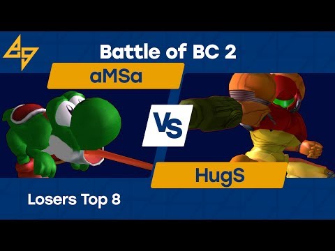 BoBC2 | VGBC | aMSa (Yoshi) vs. Selfless | HugS (Samus) | SSBM Losers Top 8