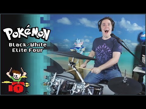 Pokemon Black/White Elite Four On Drums!