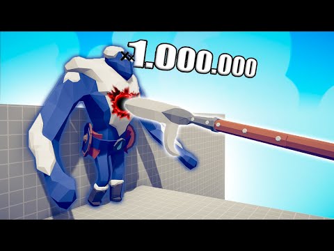 1.000.000 DAMAGE PIKE 1 vs 1 TOURNAMENT - TABS | Totally Accurate Battle Simulator 2023