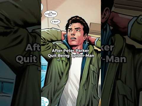 Spider-Man Finally Quits #spiderman #shorts