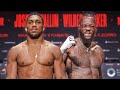 Anthony Joshua & Deontay Wilder • FULL WEIGH IN & FACE OFFS | Day of Reckoning | DAZN & TNT Sports