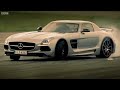 Petrol vs Electric | Mercedes SLS AMG Battle | Top Gear | Series 20 | BBC