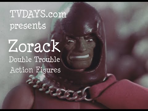 Zorack versus Big Jim & Torpedo Fist  Action Figures Mattel Toys 1976