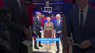 Eric Gordon paid his respects 🫡 #shorts