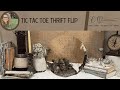 DIY CRAFT Tic Tac Toe Thrift Flip